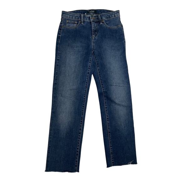 Ralph Lauren Womens Jeans Basic Casual Denim Pants Premier Straight Curvy 0 - Picture 1 of 4